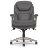 Claremont Gray Bonded Leather Office Chair