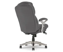 Claremont Gray Bonded Leather Office Chair 15 Claremont Gray Bonded Leather Office Chair -Biglots Sales 810590392 5 1