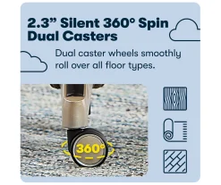 Claremont Chestnut Brown Bonded Leather Office Chair 23 Claremont Chestnut Brown Bonded Leather Office Chair -Biglots Sales 810590393 12