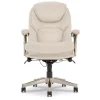 Claremont Ivory Bonded Leather Office Chair