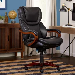 Serta Conway Big & Tall Bonded Leather Office Chair -Biglots Sales 810590408 21 1