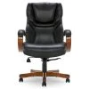 Conway Black Big & Tall Bonded Leather Office Chair