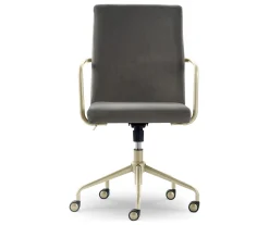 Giselle Velvet Office Chair