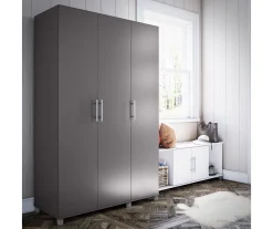 Systembuild Colwyn 3-Door Storage Wardrobe -Biglots Sales 810591235 4