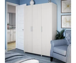 Systembuild Colwyn 3-Door Storage Wardrobe -Biglots Sales 810591236 2