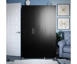 Systembuild Colwyn 3-Door Storage Wardrobe -Biglots Sales 810591237 1