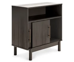 Brymont Dark Gray Sliding Door Accent Cabinet -Biglots Sales 810591843 2