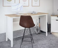 Evolution Vantage White & Weathered Oak Workbench -Biglots Sales 810597743 4