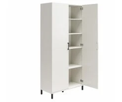 Evolution Vantage White 2-Door Storage Cabinet 8 Evolution Vantage White 2-Door Storage Cabinet -Biglots Sales 810597744 2