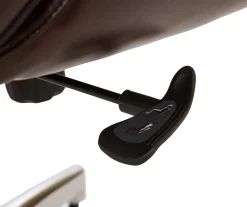 Dark Brown Mid-Century Modern Faux Leather Executive Office Chair -Biglots Sales 810598937 A0 7