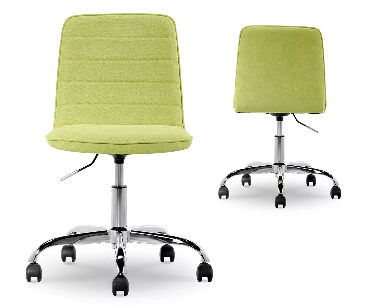 Green Fabric Swivel Task Chair 2 Green Fabric Swivel Task Chair - Image 2