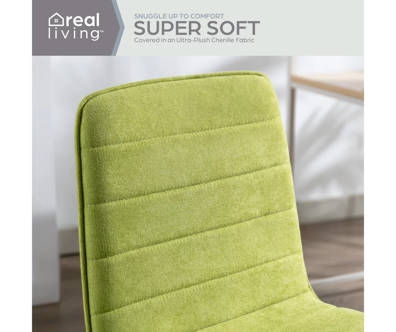 Green Fabric Swivel Task Chair 5 Green Fabric Swivel Task Chair - Image 5