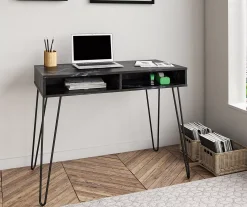 Novogratz Athena Faux Marble 2-Cubby Computer Desk 16 Novogratz Athena Faux Marble 2-Cubby Computer Desk -Biglots Sales 810618404 2