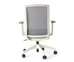 Atto Off-White & Gray Office Chair -Biglots Sales 810624144 A1 1